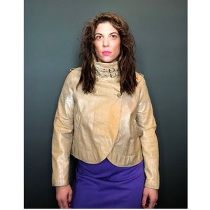 Joaquim Ruiz Leather Jacket